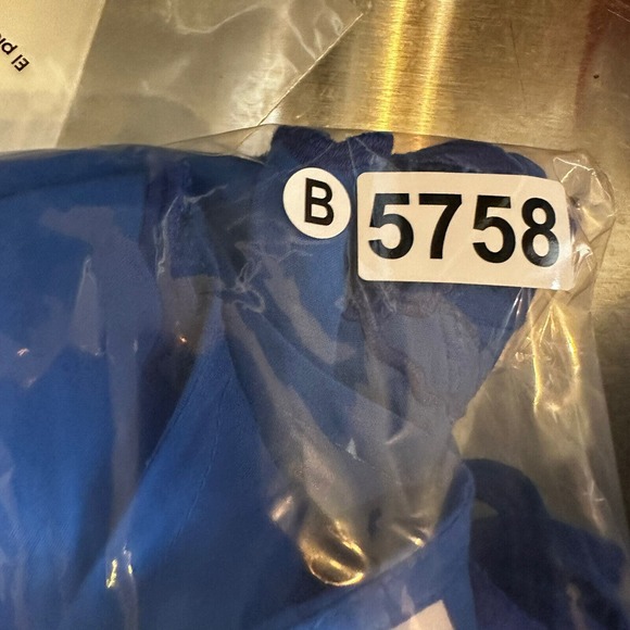 Soft Surroundings Blouse Womens‎ SMALL Blue Embroidery 3/4 Sleeve Button Rayon - Picture 14 of 14